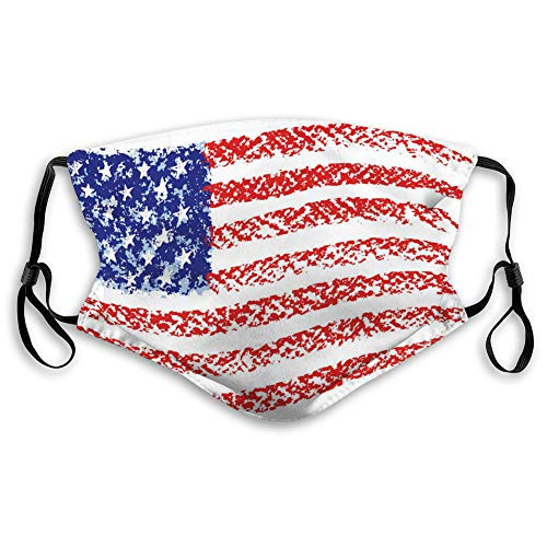 NYNELSONG Safety Cover Reusable Outdoor Covers USA Flag Outdoor Cover NYNELSONG Safety Cover Reusable Outdoor Covers USA Flag Outdoor Cover