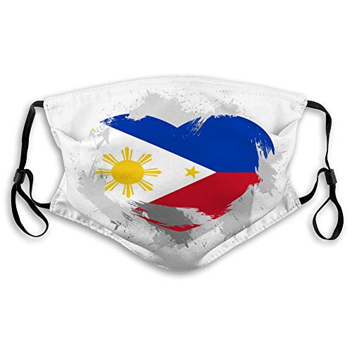 NYNELSONG Safety Cover Reusable Outdoor Covers Flag of The Philippines Polyester Covers NYNELSONG Safety Cover Reusable Outdoor Covers Flag of The Philippines Polyester Covers