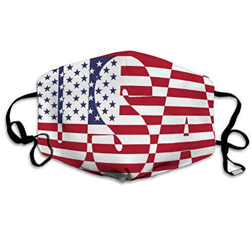 NYNELSONG Safety Cover Reusable Outdoor Covers USA Flag Skiing Cover NYNELSONG Safety Cover Reusable Outdoor Covers USA Flag Skiing Cover