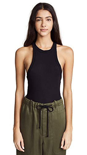 Free People Wide Eyed Tank Top Black SM  Womens 4-6