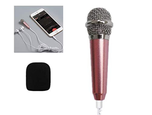 Mini microphones portable vocal instrument microphones multi-purpose condenser microphones for mobile phones computers mobile computers plug and play-Integrated headset  plus  microphone