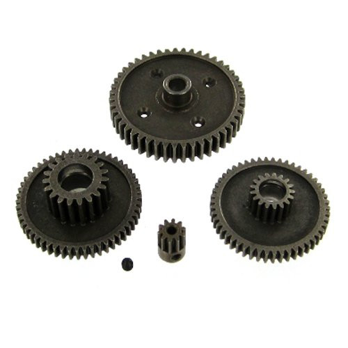 Redcat Racing RS10 Steel Gear Set with 10T Pinion, 4 Gears (1-Set Needed for Each Axle) Redcat Racing RS10 Steel Gear Set with 10T Pinion, 4 Gears (1-Set Needed for Each Axle)