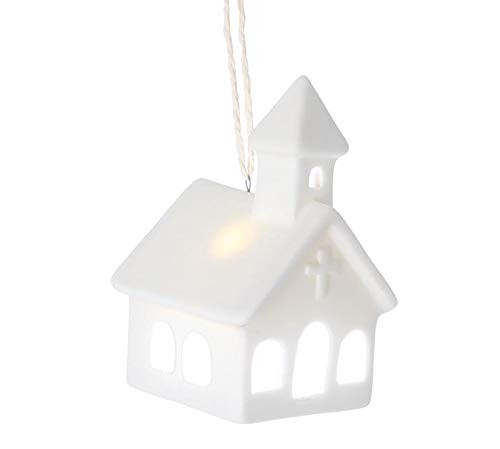 burton plus BURTON Light UP Church Shape Ornament