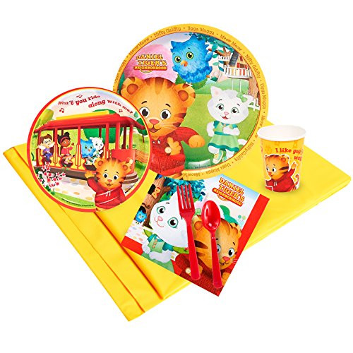 BirthdayExpress Daniel Tigers Neighborhood Party Supplies - Party Pack for 16 Guests