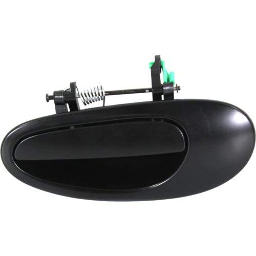 Exterior Door Handle for Dodge Neon 00-05 Sebring 01-06 Rear LH Outside Smooth Black Left Side