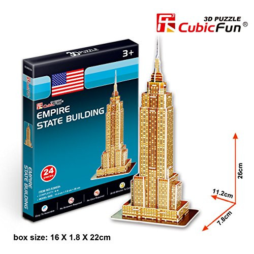 CubicFun 3D Puzzle S-Series "Empire State Building"