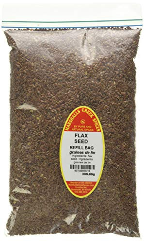 FLAX SEED REFILL - FRESHLY PACKED IN FOOD GRADE HEAT SEALED POUCHES