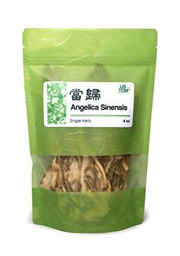 NEW PACKAGING Angelica Sinensis Root Dang Gui Pian Dong Quai Cut Slice ?? 4 oz.