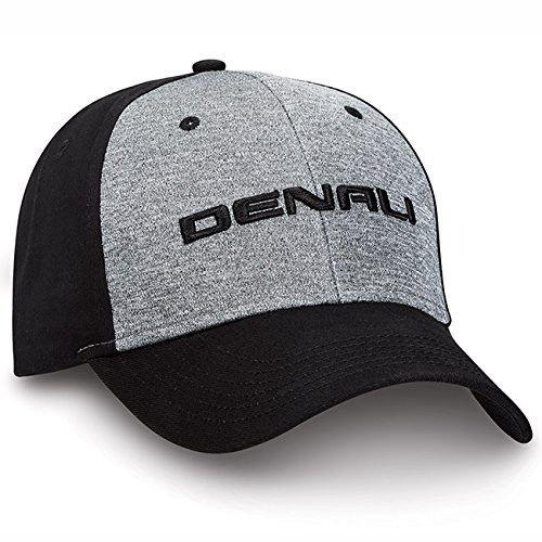 GMC Denali Marled Gray Black Baseball Cap