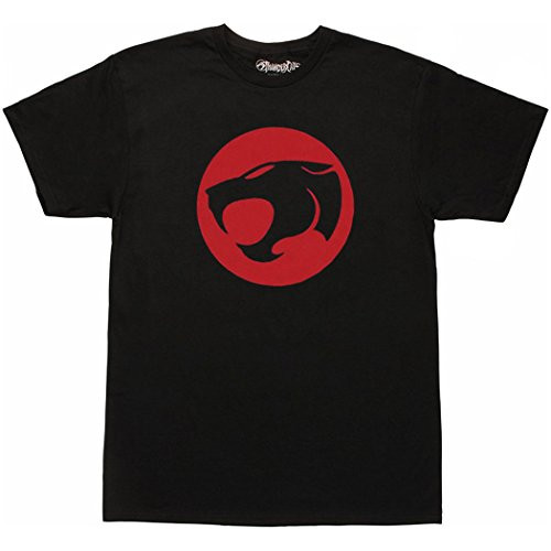 Thundercats Classic Logo Adult T-Shirt-Large Black