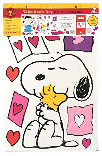 Eureka Peanuts Valentine's Day Bulletin Board Sets (847689)