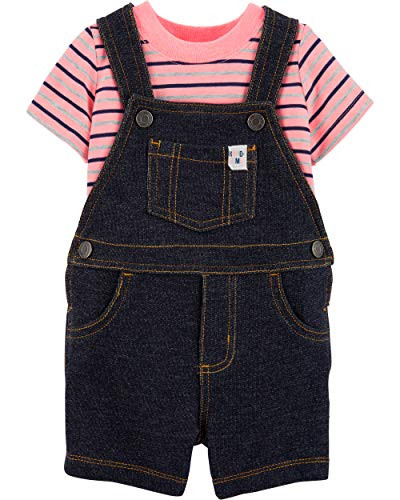 Carters Baby 2-Piece Tee  and  Truck Shortalls Set  3 Months