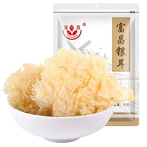 Tomox Organic Tremella Dried mushrooms snow white fungus Silver Ear ?? 70g