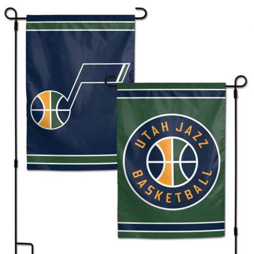 WinCraft NBA Utah Jazz Flag12x18 Garden Style 2 Sided Flag Team Colors One Size WinCraft NBA Utah Jazz Flag12x18 Garden Style 2 Sided Flag Team Colors One Size