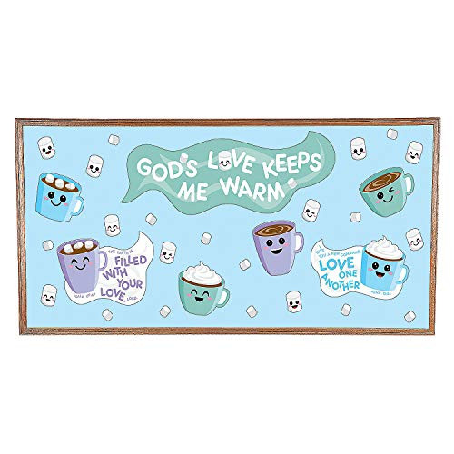 Fun Express Gods Love Keeps Me Warm Bb Set - 74 Pieces - Educational and Learning Activities for Kids