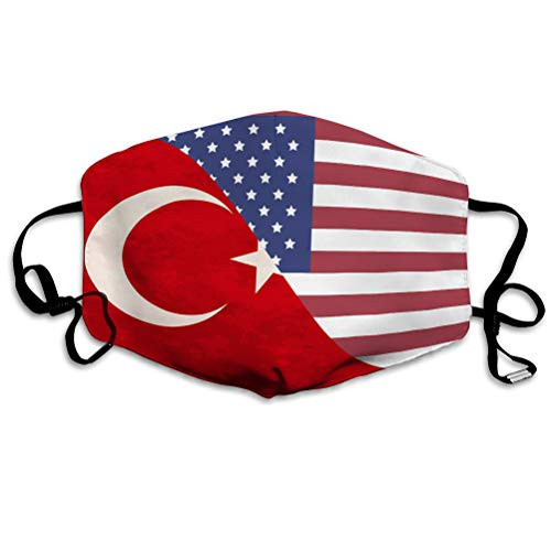 Safety Scarf decoration Reusable Outdoor Covers True proportions Turkey flag Outdoor Cover