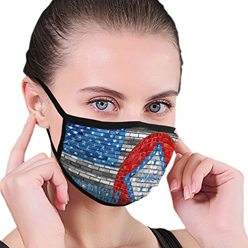 Safety Scarf Decoration Reusable Outdoor Covers Arkansas Flag on The Grey USA Flag Background Printed Cover Safety Scarf Decoration Reusable Outdoor Covers Arkansas Flag on The Grey USA Flag Background Printed Cover