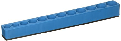 Mechanics Time Saver MTSD3810 Socket Holder (3/8" Drive Neon Blue Magna Caddy 12 Piece Deep)