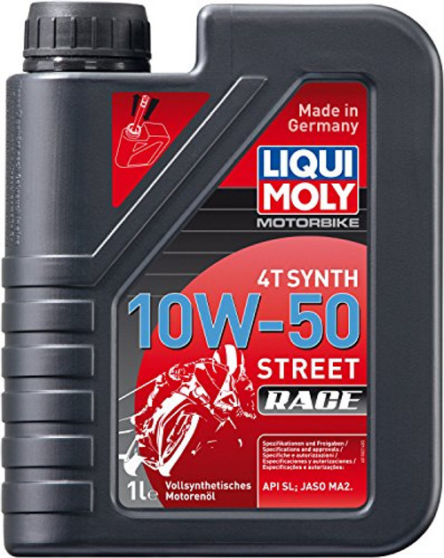 Liqui Moly (1502 10W-50 Racing Synth 4T Motor Oil - 1 Liter Bottle Liqui Moly (1502 10W-50 Racing Synth 4T Motor Oil - 1 Liter Bottle