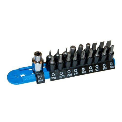 GreatNeck 28031 SAE Hex Bit Set, 3/8 Inch Drive, 20-Piece