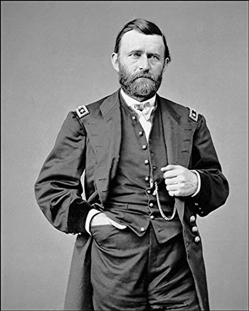 Civil War General Ulysses S. Grant Portrait 8x10 Silver Halide Photo Print Civil War General Ulysses S. Grant Portrait 8x10 Silver Halide Photo Print