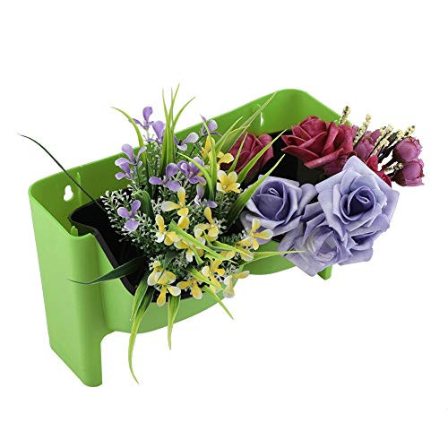 2-Pocket Plant Grow Bags Stackable Garden Wall Hanging Vertical Flower Pot Home Succulents Planter