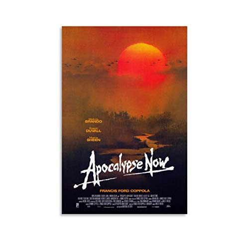 YISHUI Apocalypse Now Movie Poster 60s 1 Canvas Art Poster and Wall Art Picture Print Modern Family Bedroom Decor Posters 16x24inch 40x60cm