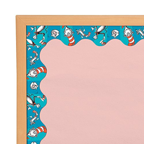 Fun Express Cat in The Hat Bulletin Border - 12 Pieces - Educational and Learning Activities for Kids Fun Express Cat in The Hat Bulletin Border - 12 Pieces - Educational and Learning Activities for Kids