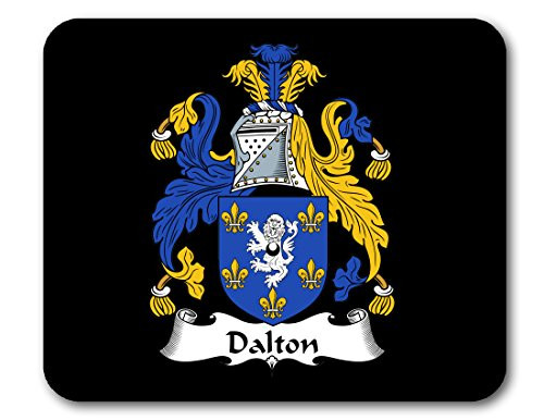 Dalton Coat of Arms Dalton Family Crest Mousepad by Carpe Diem Designs Made in The U.S.A