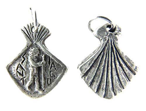 St. James Patron of Walkers Runners Pilgrims Handmade Medal