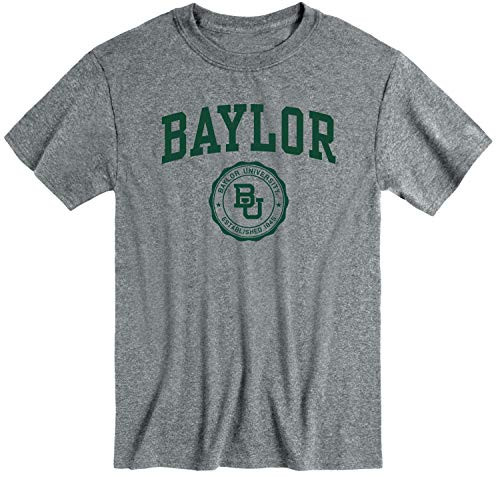 Ivysport Baylor University Bears Short-Sleeve T-Shirt Heritage Charcoal Heather Large Ivysport Baylor University Bears Short-Sleeve T-Shirt Heritage Charcoal Heather Large