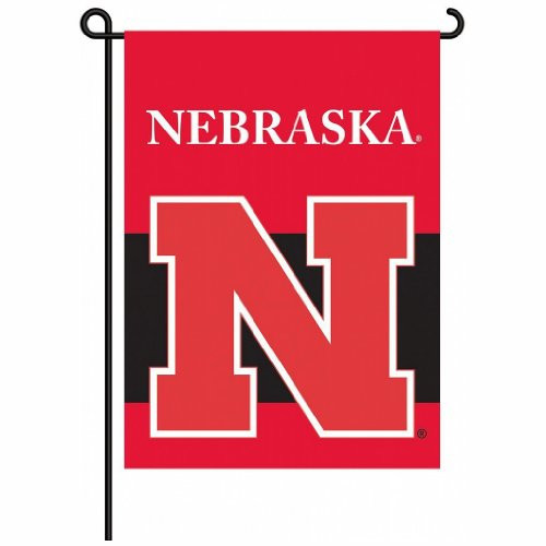 Nebraska Cornhuskers 2-Sided Garden Flag Nebraska Cornhuskers 2-Sided Garden Flag