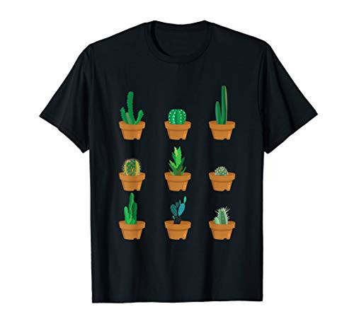 Cactus Thorns Plant Garden Desert Funny Gift T-Shirt