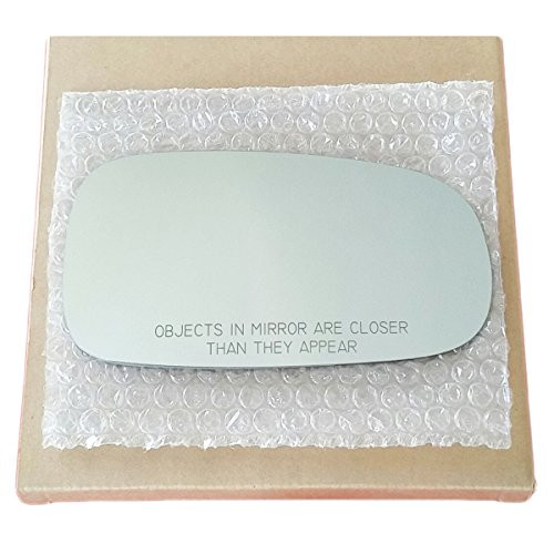 Mirror Glass and ADHESIVE 2003-2011 Saab 9-3 or 2003-2009 Saab 9-5 Passenger Right Side Replacement Glass