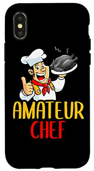 iPhone X XS Vintage Amateur Chef Food Cook Kitchen Culinary Cooking Gift Case
