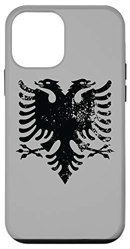 iPhone 12 mini Albanian Flag Patriotic Red  and  Black Albania Eagle Case