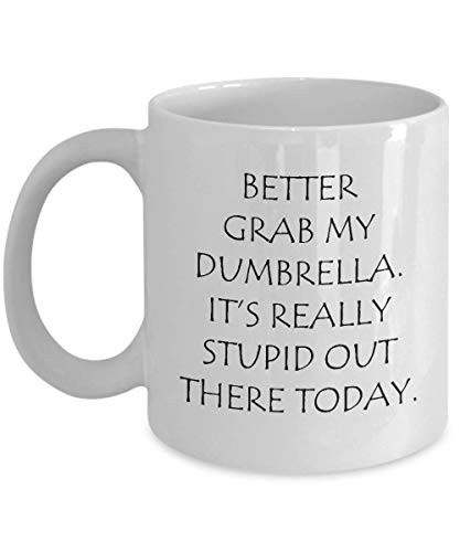 Better Grab My Dumbrella Its Really Stupid Out There Today Mug