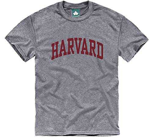 Ivysport Harvard University Crimson Short-Sleeve T-Shirt Classic Charcoal Grey Large Ivysport Harvard University Crimson Short-Sleeve T-Shirt Classic Charcoal Grey Large