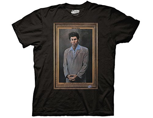 Ripple Junction Seinfeld The Kramer Adult T-Shirt Small Black