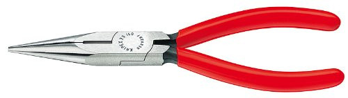 Knipex 2501160SBA Chain Nose Pliers withCutter, 6.25 Inch