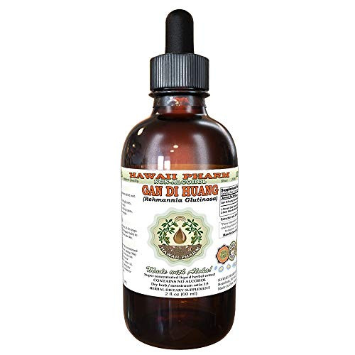 Gan Di Huang Rehmannia  Rehmannia Glutinosa  Tincture Dried Root Liquid Extract Gan Di Huang Glycerite Herbal Supplement 2 Oz