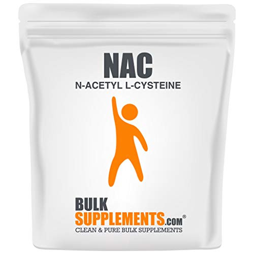 BulkSupplements NAC N-Acetyl L-Cysteine Powder 100 Grams BulkSupplements NAC N-Acetyl L-Cysteine Powder 100 Grams