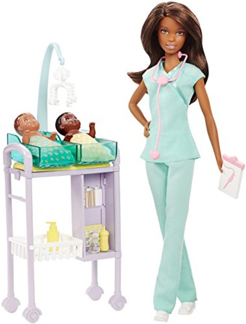 Barbie Careers Baby Doctor Doll Playset, Brunette Barbie Careers Baby Doctor Doll Playset, Brunette