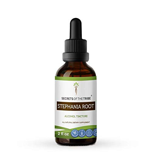 Stephania Root Tincture Alcohol Extract Wildcrafted Stephania Root  Stephania Tetrandra  Dried Root Tincture Supplement  2 Fl Oz