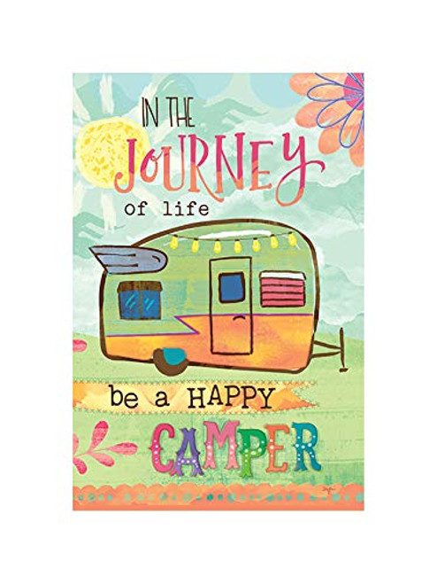 Flagology.com Be A Happy Camper  Garden Flag 12.5 inch  x 18 inch  House Flag 28 inch  x 40 inch  Outdoor Flag Exclusive Premium Fabric Printed on Both Sides Camping  Be A Happy Camper  Garden Flag Flagology.com Be A Happy Camper  Garden Flag 12.5 inch  x 18 inch  House Flag 28 inch  x 40 inch  Outdoor Flag Exclusive Premium Fabric Printed on Both Sides Camping  Be A Happy Camper  Garden Flag