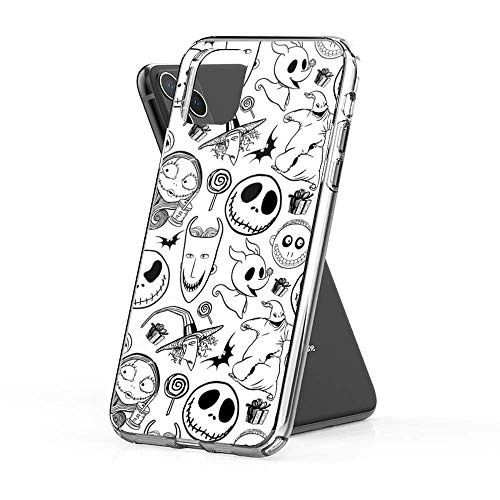 Nightmare Before Christmas Pattern Case Cover Compatible for iPhone iPhone  iPhone XR