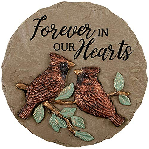 Carson Keynote Collection Our Hearts Mini Garden Stone