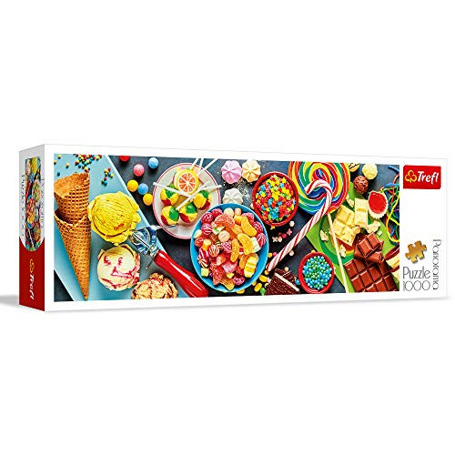 Trefl 1000 Piece Panorama Jigsaw Puzzles Sweet Delights Multicolor