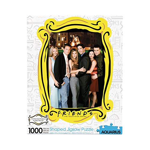 AQUARIUS Friends Water Fountain Puzzle  1000 Piece Jigsaw Puzzle  - Glare Free - Precision Fit - Virtually No Puzzle Dust - Officially Licensed Friends Merchandise  and  Collectibles - 20 x 28 Inches