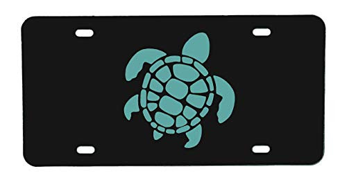 Custom Personalized Turtle Vanity Plate Front License Auto Tag Car Accessories Ocean Sea Turtle Design Custom Personalized Turtle Vanity Plate Front License Auto Tag Car Accessories Ocean Sea Turtle Design